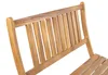 Möbelretoure Gartenbank Akazie 80 cm Sitzbank klappbar Produktbild-Vorschau 4