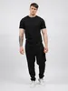 Oversize T-Shirt für Herren – Größe XXXL – Schwarz – 100% Produktbild-Vorschau 2