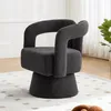 Sweiko 360 Grad drehbare Kuschelfass-Akzentstühle, runde Produktbild-Vorschau 5