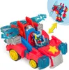 A toy robot in car mode, with a smaller inset image showing the robot in its humanoid form. Anteprima dell’immagine prodotto