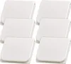 6 Stück Duschvorhang Clips, Selbstklebende Vorhang Klammer Produktbild-Vorschau 1