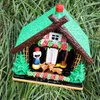 Wetterhaus Thermometer Schwarzwald 02 Dach grün mit Reh Produktbild-Vorschau 8