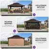 PURPLE LEAF Hardtop Pavillon 3x4.25m wasserdicht winterfest Produktbild-Vorschau 12