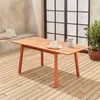 Tavolo da giardino rettangolare allungabile in legno, 6 a Anteprima dell’immagine prodotto 5