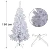 Künstlicher Weihnachtsbaum weiß 180 cm Produktbild-Vorschau 4