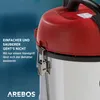 AREBOS Priemyselný vysávač 1800 W, vysávač na mokré a suché Náhľad obrázku produktu 6