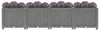 vidaXL Hochbeet 160x40x38 cm Polypropylen Produktbild-Vorschau 6