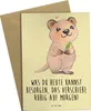 Mr. & Mrs. Panda valentinstagskarte Quokka Happy - Gelb Produktbild-Vorschau 1