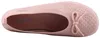Das Bild zeigt einen Freizeitschuh in der Farbe Rosa der vorne spitz zuläuft und eine weiße Sohle hat Der Schuh ist von der linken Seite zu sehen und hat eine locker geöffnete Schnürung Produktbild-Vorschau