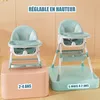 4-in-1 Babyhochstuhl, Kinderstuhl Klappbar Baby Hochstuhl Produktbild-Vorschau 6