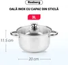 Hrnec Rosberg R51210O20, 3 l, 20 cm, skleněná poklice s Náhled obrázku produktu 6
