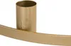 Kerzenring Stabkerzenhalter Metall Mattgold Ø35cm für Produktbild-Vorschau 3