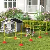 PawHut Set Agility Cani Set di ostacoli da 4 pezzi Anteprima dell’immagine prodotto 2