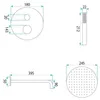 Unterputz-Duschset Rea Js-625103-1G Gebürstetes Kupfer Produktbild-Vorschau 8