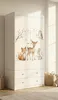 Armoire pour enfants au motif ravissant – Armoire à 2 Voir les images du produit 4