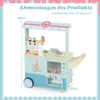 COSTWAY Eiswagen mit Eiscreme Spielzeug, Eismaschine, Produktbild-Vorschau 2