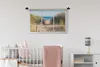 MuchoWow® Wandteppich Wandbehang Aussicht - Strand - Meer Produktbild-Vorschau 2