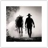 Poster - Poster ohne Rahmen - Cowboy Pferd Shady - 30x30 cm Produktbild-Vorschau 1