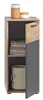 Mason Badschrank 1 Tür grau,Eiche Nachbildung. Produktbild-Vorschau 3