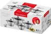 Set di 4 pentole a INDUZIONE pentole in ACCIAIO INOX con Anteprima dell’immagine prodotto 6