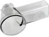A clear plastic food processor attachment is shown against a white background. Produktbild-Vorschau