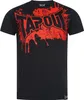 Maglietta Herren normale Passform SPLASHED Nero/Rosso 3XL Anteprima dell’immagine prodotto 2