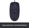 Logitech B100 Optical USB Mouse black OEM Produktbild-Vorschau 40