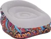 An inflatable chair with a graffiti design. Produktbild-Vorschau
