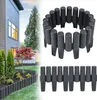 A collage showing a house with a garden and close-ups of garden edging. Náhled obrázku produktu