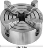 SucceBuy K72-125 5-Zoll-Drehfutter, unabhängige umkehrbare Produktbild-Vorschau 8