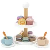 Alzata per torta in legno Viga Polarb con cupcakes, Anteprima dell’immagine prodotto 9