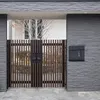 Poštová schránka na listy noviny geometrická antracitová Náhľad obrázku produktu 3
