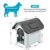 Hundehütte Hundehaus Hundekäfig Outdoor mit Dachluke, Produktbild-Vorschau 2