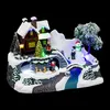 Weihnachtsszene mit Schneemann, Weihnachtsdorf Produktbild-Vorschau 7