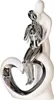 GILDE Dekofigur Figur Romanze weiß, silber H. 33,5 cm,36152 Produktbild-Vorschau 1