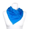 Nickituch Seidentuch blau brillantblau Seide 55x55cm Produktbild-Vorschau 2