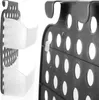 COM-FOUR® Duschkorb mit 2 Fächern, Duschgelhalter mit Haken Produktbild-Vorschau 3