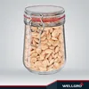 WELLGRO Einmachgläser mit Bügelverschluss rund 800ml - Produktbild-Vorschau 3