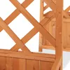 Arche en bois en forme de rose Relaxdays, arche de jardin Voir les images du produit 7