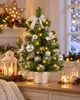 Geschmückter Weihnachtsbaum mit 20er LED Lichterkette - Produktbild-Vorschau 4