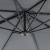 Close-up view of the internal structure of a gray umbrella. Náhľad obrázku produktu