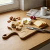 Tavola di quercia con manico GRANDE per tagliare e servire Anteprima dell’immagine prodotto 6