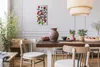 Wohnzimmer Leinwand Uhr Geräuschlos Küche 30x60 Weiße, Produktbild-Vorschau 3