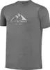 BLACK CREVICE - T-shirt merino da uomo | Colore: Grigio | Anteprima dell’immagine prodotto 1
