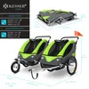 KESSER® Kinderanhänger Fahrradanhänger 360° Drehbar mit Produktbild-Vorschau 7