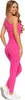 Gestreifte LEGGINS WOMEN'S Baumwolle Lange Blickdichte Produktbild-Vorschau 12