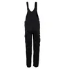 A back view of black overalls against a white background. Produktbild-Vorschau