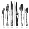 Besteck Set Schwarz für 4 Personen,  24-teiliges Edelstahl Produktbild-Vorschau 6