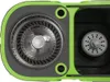 A top-down view of a green and gray mop bucket system. Náhled obrázku produktu