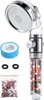A shower head and its accessories are arranged on a white background. Produktbild-Vorschau